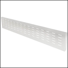 Rapid span modesty panel 1290 x 300mm for 1500mm desk and corner desks white #RLSPM157W