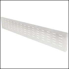 Rapid span modesty panel 1590 x 300mm for 1800mm desk and corner desks white #RLSPM187W