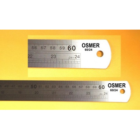 Ruler stainless 60cm #SS60