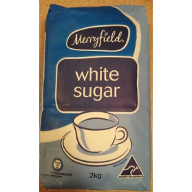 White sugar 2kg #WS2KG
