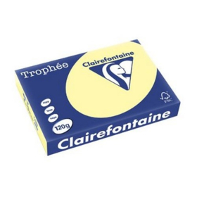 Trophee colours A4 copy paper 80gsm 500 sheets canary yellow #T80A4CY