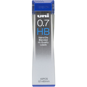 Uni mechanical pencil leads 0.7mm HB #U7HB