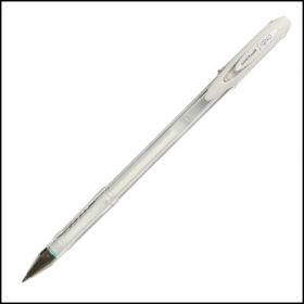 Uni-ball signo angelic colour gek ink pen medium 0.7mm white #UM120ACW