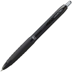 Uni-ball signo retractable gel ink pen fine 0.7mm black #UMN307B