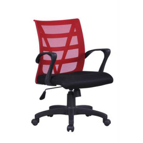 Vienna mesh chair medium back red #RLVIENNARE