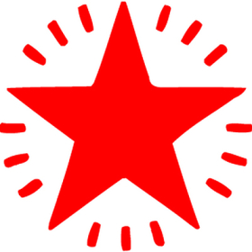 Xstamper 11365 merit stamper twinkle star red #X11365