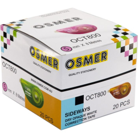 Whit out tape osmer 5mm #OCT800